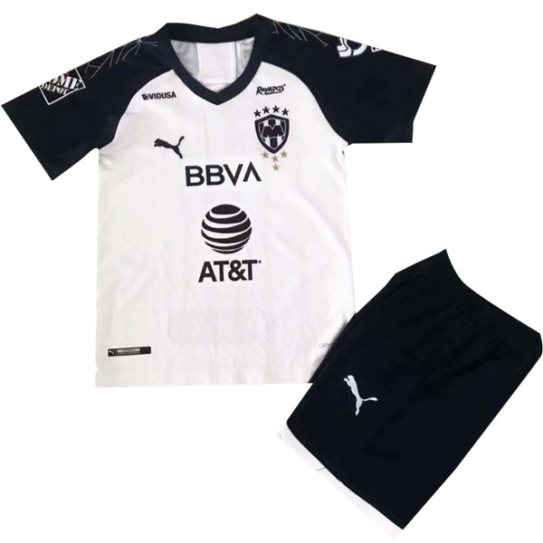 Camiseta Monterrey 2ª Kit Niño 2019 2020 Blanco
